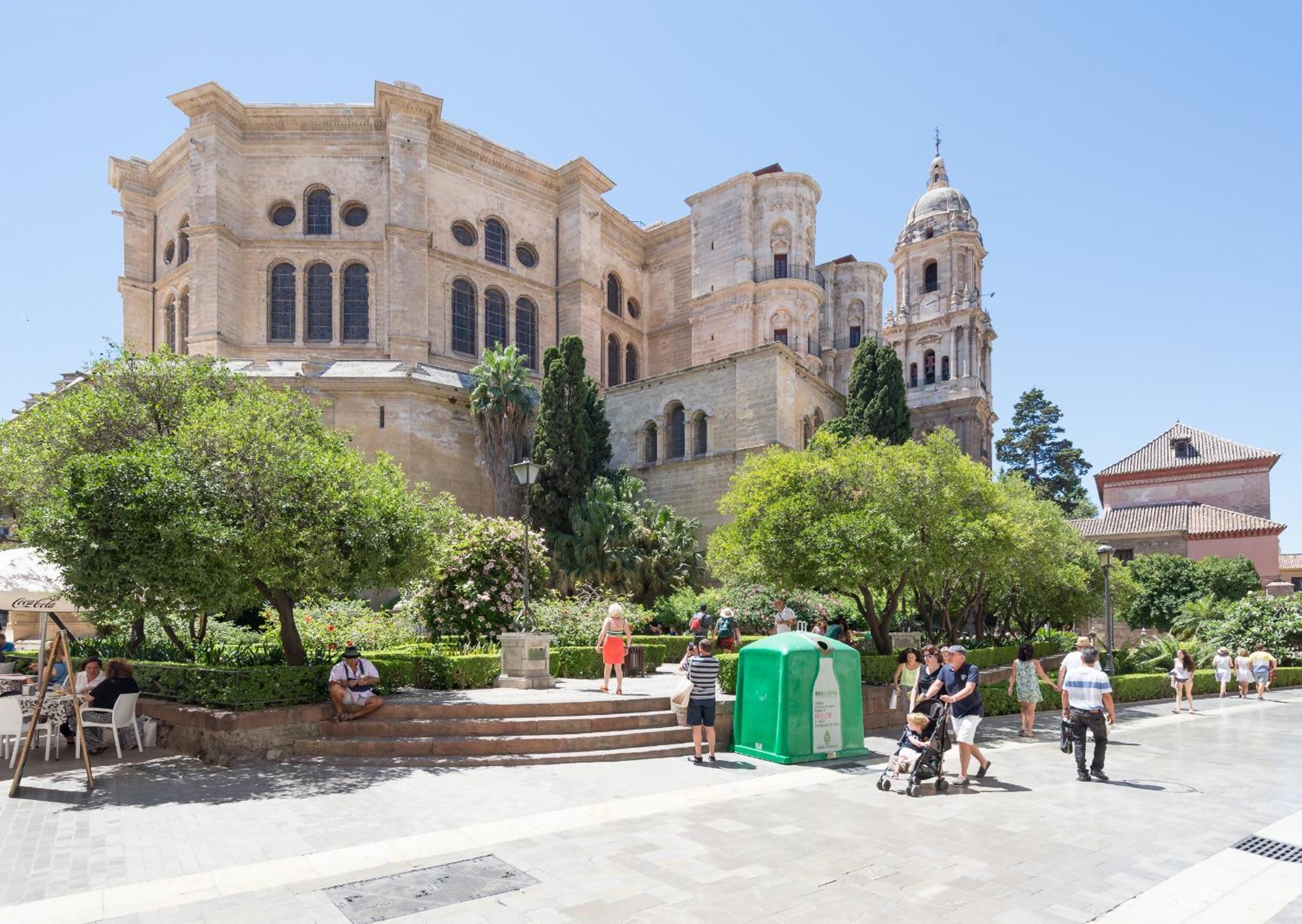 Teatro Plaza Apartments Málaga Kültér fotó